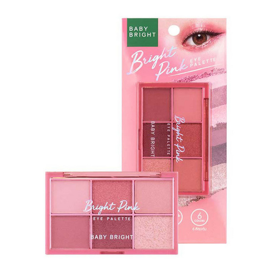 Baby Bright พาเลทอายแชโดว์ Eye Palette 6x0.7 กรัม