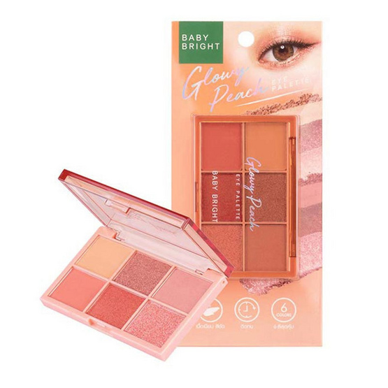 Baby Bright พาเลทอายแชโดว์ Eye Palette 6x0.7 กรัม