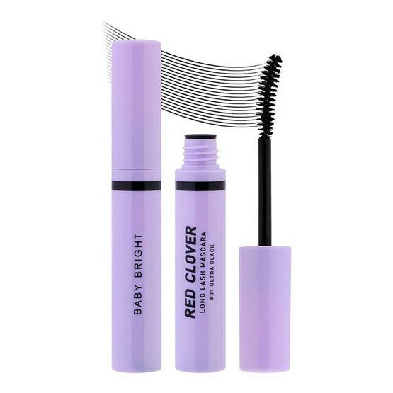 Baby Bright มาสคาร่า Red Clover Long Lash Mascara 4.8 กรัม