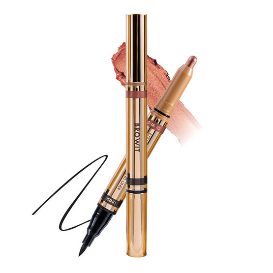 Browit อายแชร์โดว์ Eyemazing Shadow and Liner 0.60 กรัม+0.85 มล.