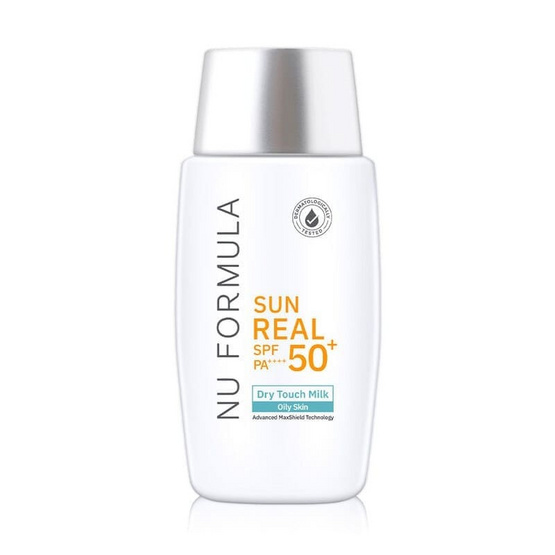 Nu Formula กันแดดน้ำนม Sun Real SPF 50+ Dry Touch Milk 40กรัม