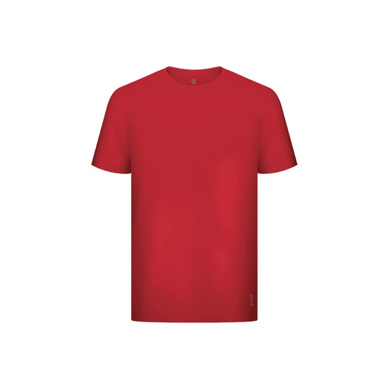 GQ EASY เสื้อยืดคอกลม สีแดง