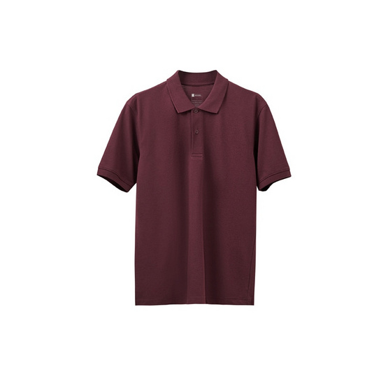 GQ EASY มินิมอล โปโล สีแดง