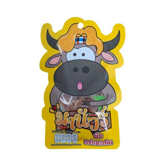 มานัวร์ พีช3รส 30 กรัม (แพ็ก 6 ชิ้น)