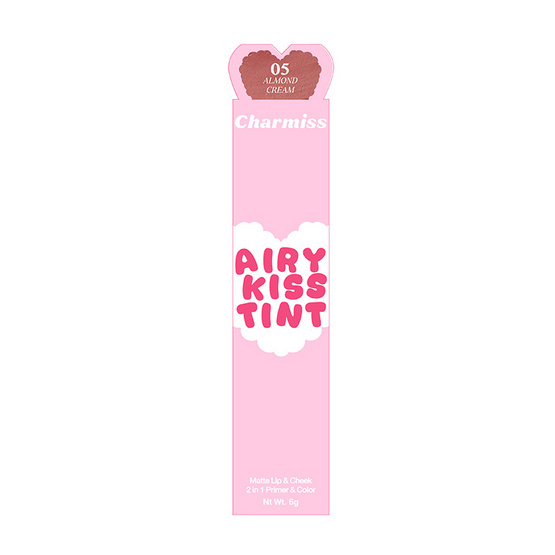 Charmiss ลิปทินท์ Airy Kiss Tint Matte Lip & Cheek 6 กรัม