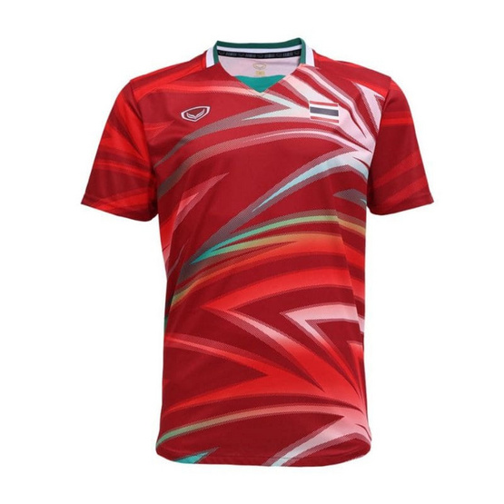GRAND SPORT เสื้อคอวีแขนสั้น SEA GAMES 2025 (สีแดง) รุ่น 072094