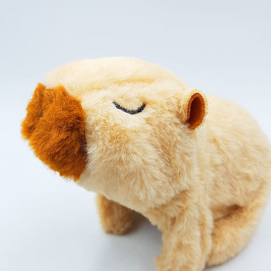 Mastery Toys คาปิบาร่าใส่ถ่าน สีน้ำตาลอ่อน