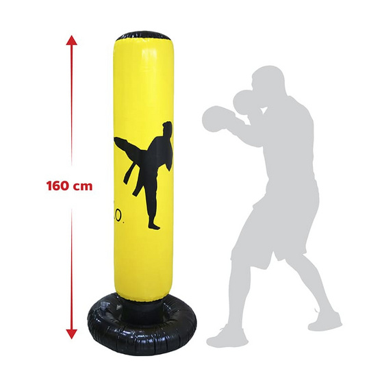 Mastery Toys ล้มลุกกระสอบทราย 160 ซม. สีเหลือง