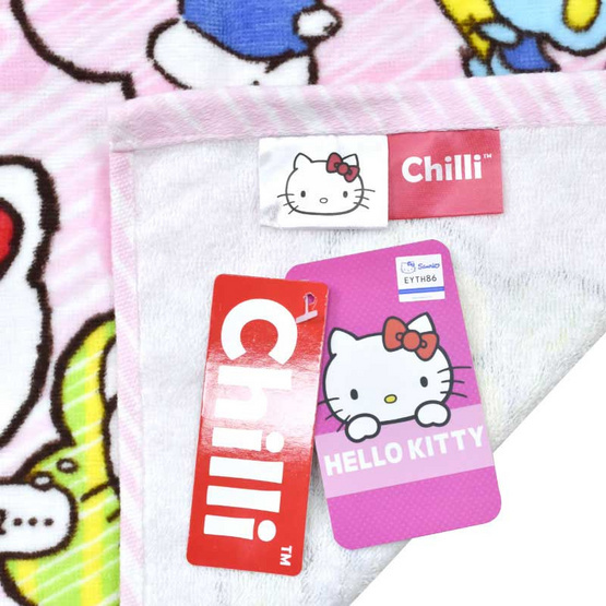 Chilli SET ผ้าขนหนู 16x32+27x54นิ้ว Kitty Candies