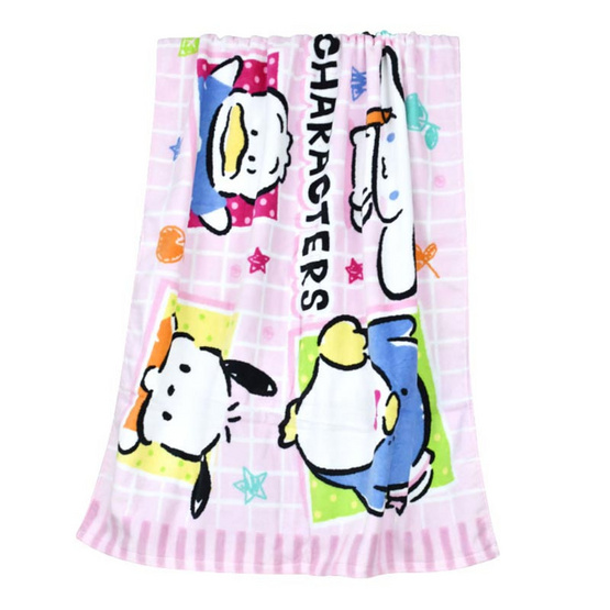 Chilli SET ผ้าขนหนู 16x32+27x54นิ้ว Sanrio mix ดินสอ