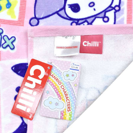 Chilli SET ผ้าขนหนู 16x32+27x54นิ้ว Sanrio mix Number