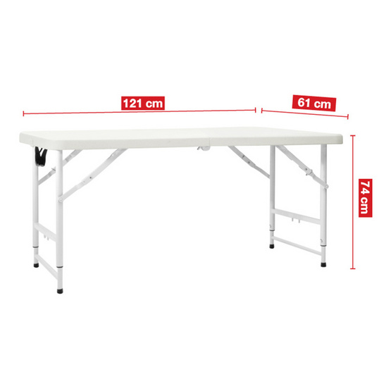 newstorm โต๊ะพับครึ่ง ปรับ3ระดับ รุ่น BT-04FA