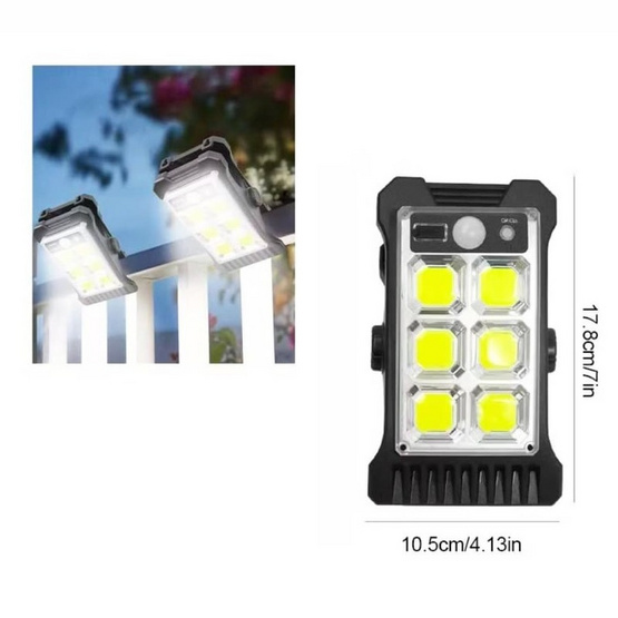 ไฟ solar แบบคลิปหนีบ