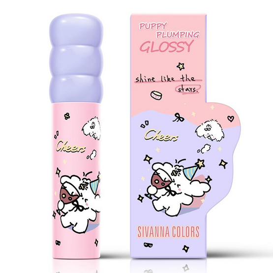 Sivanna ลิปกลอส Puppy Plumping Glossy HF835 2.8 กรัม