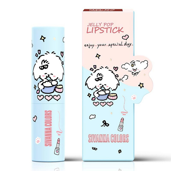 Sivanna ลิปสติก Jelly Pop Lipstick HF816 3.6 กรัม