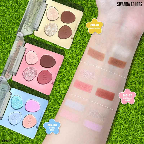 Sivanna อายแชโดว์ Puppy Eyeshadow HF837 4.1 กรัม