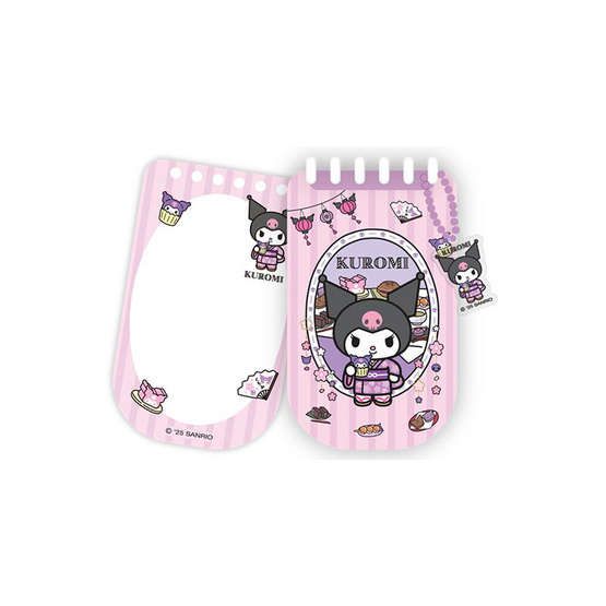 CODE:D มินิโน้ตบุ๊ก Mini Notebook Sanrio คละลาย (แพ็ก 4 เล่ม)