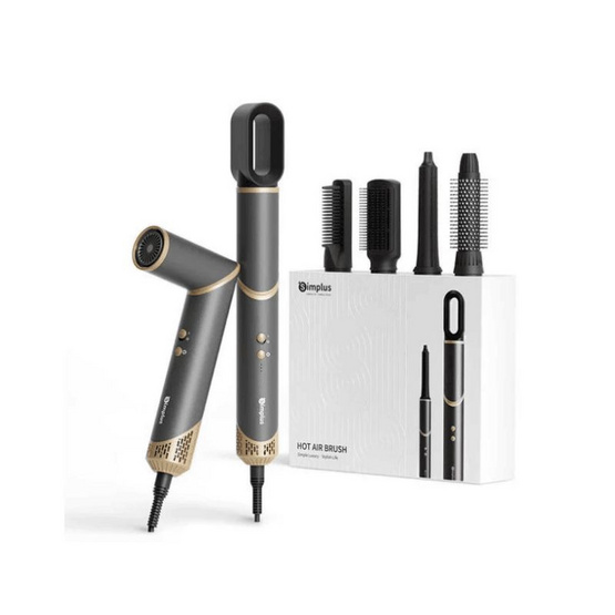 Simplus หวีไดร์ 5 in 1 มัลติฟังก์ชัน 1500 วัตต์ รุ่น RFSH003 เทา