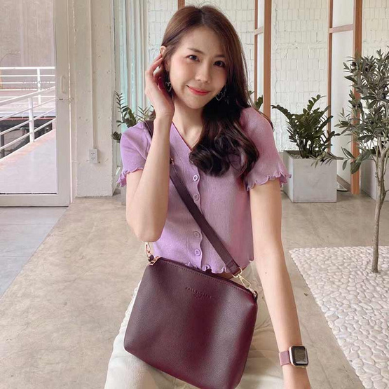 Hallelujah กระเป๋าหนัง PU Premium รุ่น Crossbody