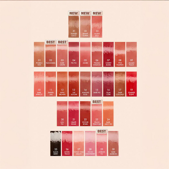 Romand ลิปทินท์ The Juicy Lasting Tint 3.5 กรัม
