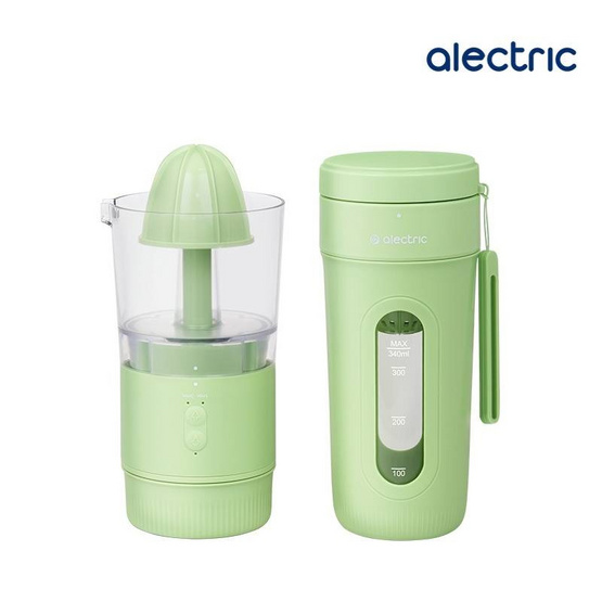 Alectric เครื่องปั่นพกพา 2in1 340 มล. รุ่น A-JB1