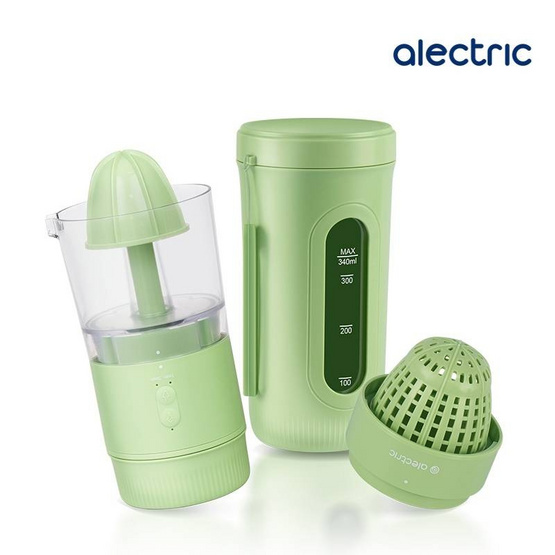Alectric เครื่องปั่นพกพา 2in1 340 มล. รุ่น A-JB1