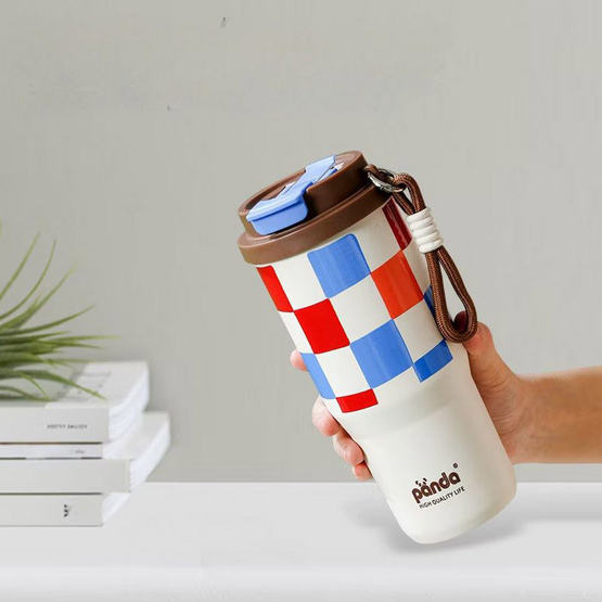 TIN TIN แก้วน้ำเก็บอุณหภูมิพาสเทล ขนาด 750 ML