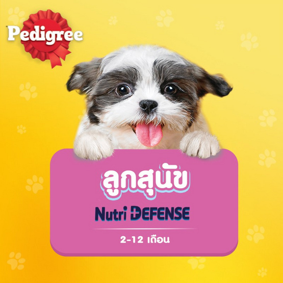 เพดดิกรี อาหารสุนัข ชนิดเปียก สูตรลูกสุนัข รสไก่ในน้ำเกรวี่ 130 ก.