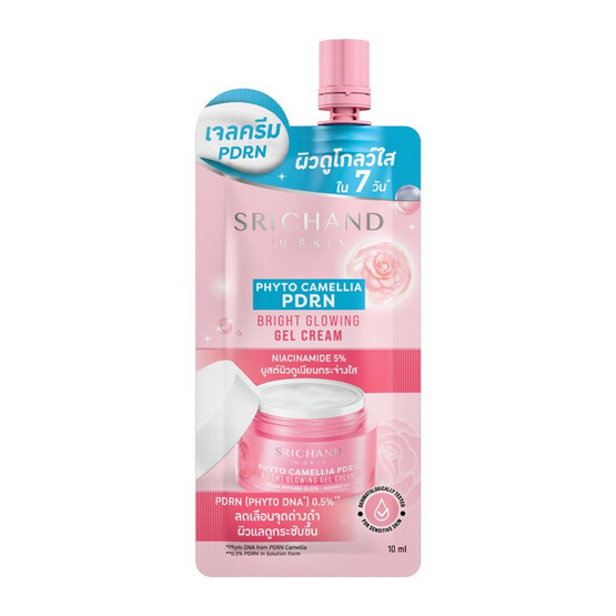 ศรีจันทร์ ไฟโต คามิลเลีย พีดีอาร์เอ็น ไบร์ท โกลว์อิ้ง เจล ครีม 10 มล. (แพ็ก 6 ซอง)