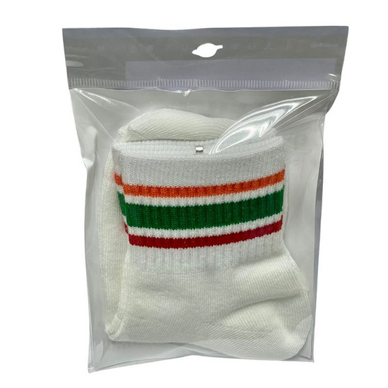 ถุงเท้าข้อยาว ลาย 7-Eleven  ขนาด 25-27 CM.