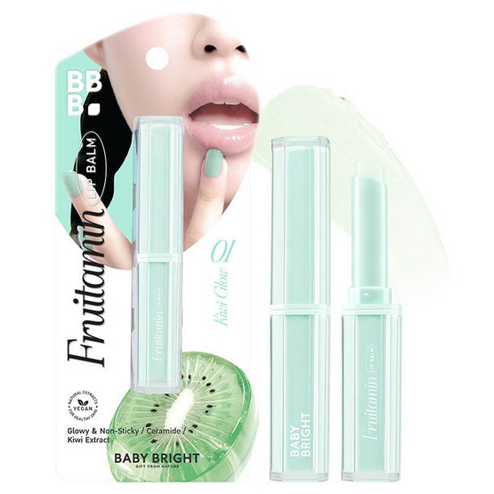 Baby Bright ลิปบาล์ม Fruitamin Lip Balm 1.5 กรัม