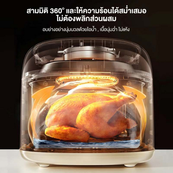 Simplus หม้อทอดไร้น้ำมัน รุ่น  KQZG018