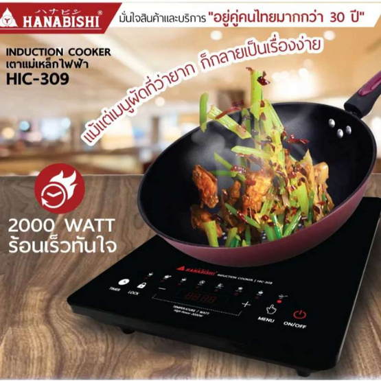 Hanabishi เตาแม่เหล็กไฟฟ้า รุ่น HIC-309
