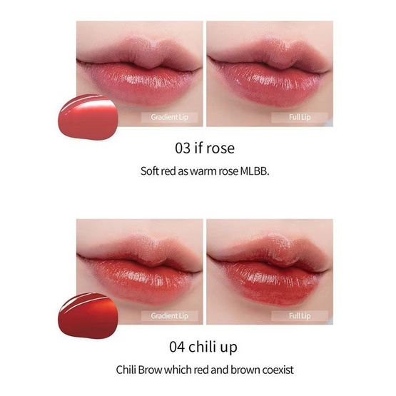 Romand ลิปทินท์ Dewy Ful Water Tint 5 กรัม