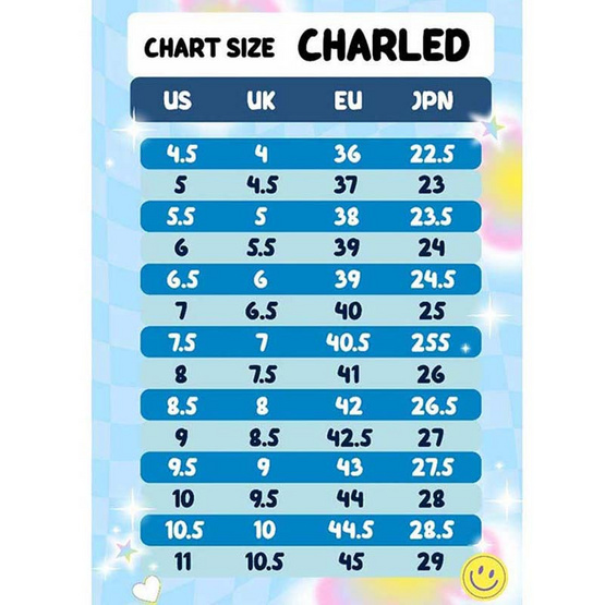 Charled รองเท้าผ้าใบ พื้นนุ่ม รุ่น RE0711 สีดำ/ขาว