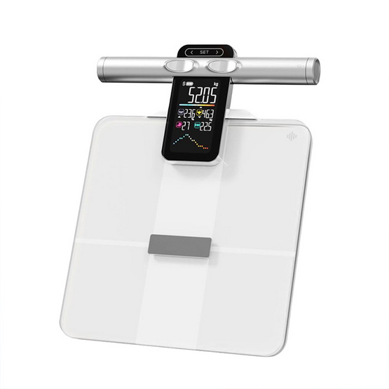 AUTOBOT Smart Scale รุ่น PRO เครื่องน้ำหนัก อัจฉริยะ Smart Scale เซนเซอร์8อิเล็กโทรด-สีขาว
