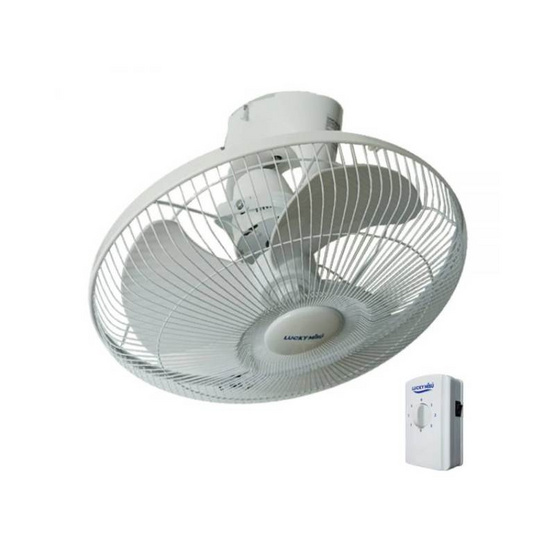 LUCKY MISU พัดลมโคจร เพดาน 18 นิ้ว รุ่น LM24