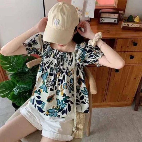 Forever25 เสื้อผ้าชีฟองพิมพ์ลายดอก