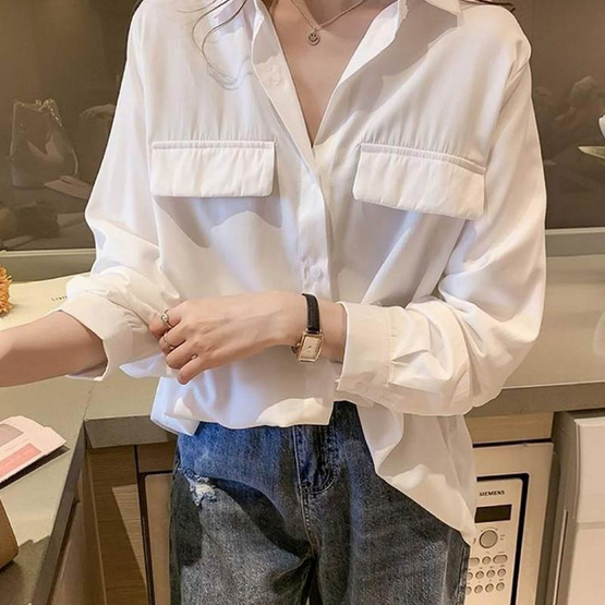 Forever25 เสื้อเชิ้ตแขนยาว