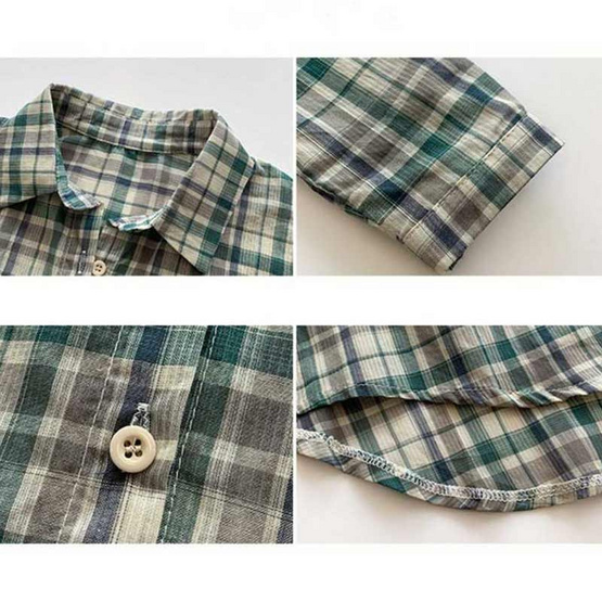 Forever25 เสื้อเชิ้ตลายสก็อต