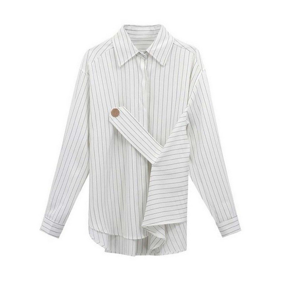 Forever25 เสื้อเชิ้ตแขนยาวลายทาง