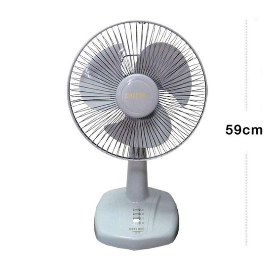 LUCKY MISU พัดลมตั้งโต๊ะ 12 นิ้ว รุ่น LM 521