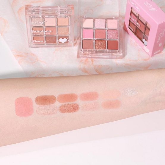 Ashley พาเลทตาและแก้ม Fabulous Make up Palette 11.2 กรัม