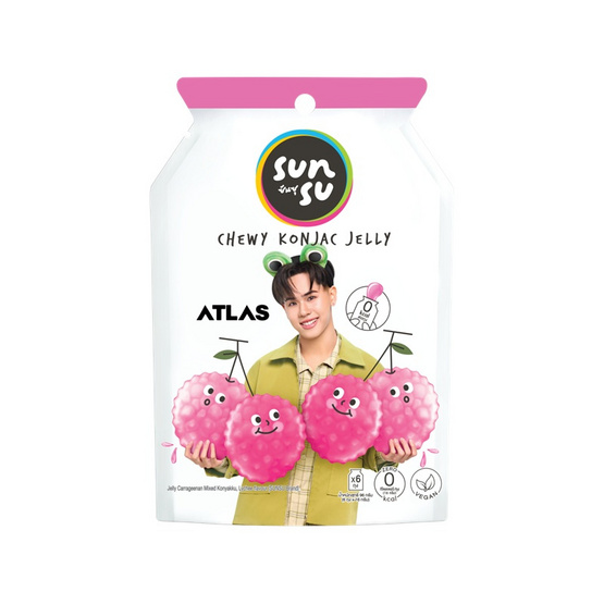 สั่งจอง  ซันซุ เยลลี่ผสมบุกกลิ่นลิ้นจี่ 96 กรัม (แพ็ก 6 ชิ้น)