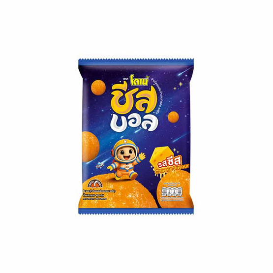 โดเน่ ชีสบอล ข้าวโพดผสมข้าวอบกรอบ 48 กรัม (แพ็ก 3 ชิ้น)