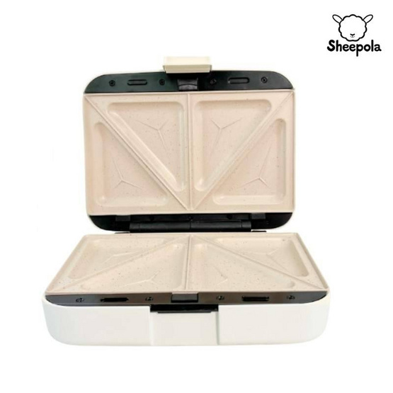 Sheepola เครื่องทำแซนวิช 2 ช่อง ตั้งเวลาได้  รุ่น SP-3144