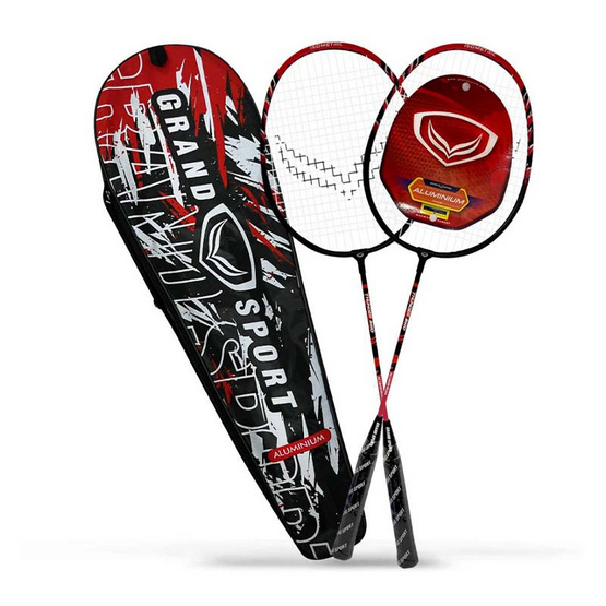 GRAND SPORT ไม้แบดมินตัน รุ่น Thunder Bird แพ็กคู่