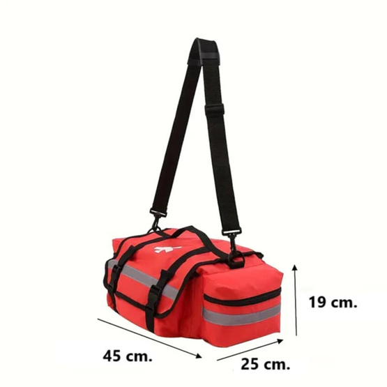 Abloom กระเป๋าปฐมพยาบาลเคลื่อนที่ รุ่นวัสดุผ้า พร้อมสายสะพาย ESM (No.2)