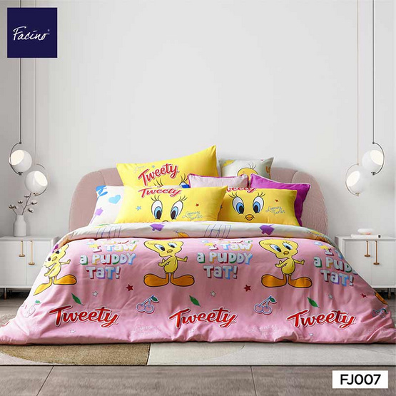 Facino ชุดผ้าปู+นวม FJ007