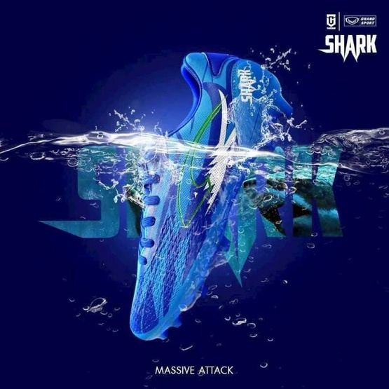 GRAND SPORT รองเท้าฟุตบอลรุ่น SHARK
